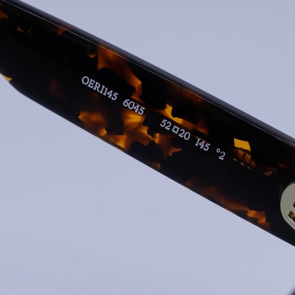 Off-White OERI145 OREGON 6045 Sunglasses Havana Square Frame, Blue Lenses - Picture 8 of 10